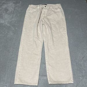 J Brand Jeans Womens Size 32 Wynne High Rise Crop Straight Pants Jeans Tan